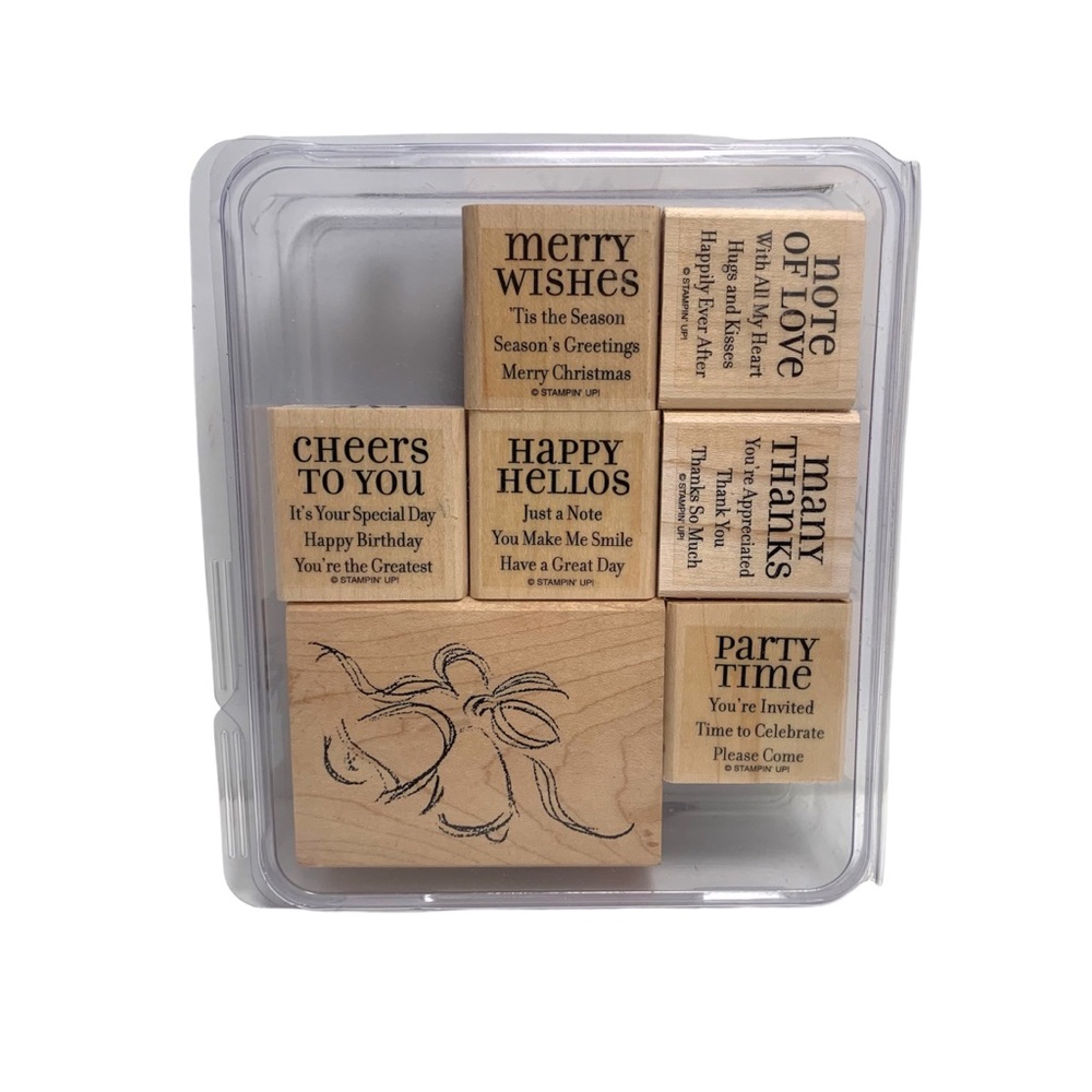 Stampin up set Lots of thoughts sets of 7